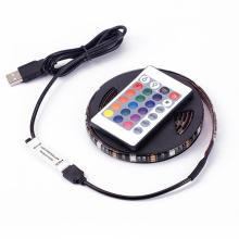 SMD5050 backlight tv strip 5V USB Power Led RGB Strip Light with remote